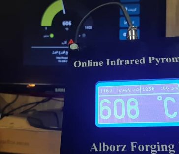 پیرومتر مادون قرمز آنلاین (Online Infrared Pyrometer)